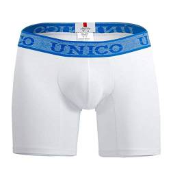 Mundo Unico Herren Boxershorts Trunks Kolumbianische Unterwäsche Ropa Interior Colombiana de Hombre - Wei� - Large von Mundo Unico