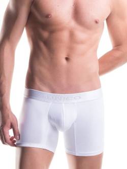 Unico Clasicos Micro: Boxer, weiß (M) von Mundo Unico