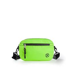 Munich Damen Recycled X Crossbody Lima Taschen, Limette Fluor von Munich