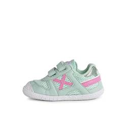 Munich Mädchen Baby Goal Sneaker, Grün 566, 18 EU von Munich