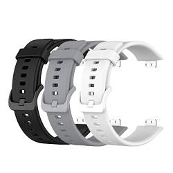 Muovrto Smartwatch Armband für Huawei Watch Fit,Silikon Flexibles Armbänder für Huawei Watch Fit New von Muovrto