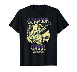 Glamour Ghoul Weinlese-Halloween-Monster T-Shirt von Murder Apparel