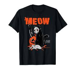 Killer Cat Halloween Kürbis Vintage T-Shirt von Murder Apparel