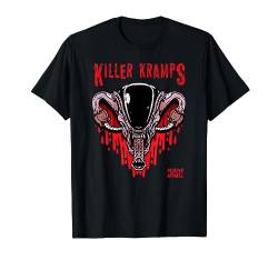 Killer Kramps Uterus Girlpower feministische Band T-Shirt von Murder Apparel