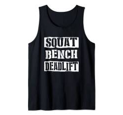 Training Bodybuilding Muskel Squat Bench Deadlift Tank Top von Muscle Fitness Anabolika Gym Bench Press Mann Men