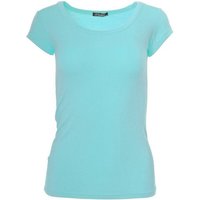 Muse T-Shirt Basic Kurzarm T-Shirt Skinny Fit 1001 von Muse