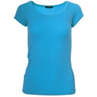 Muse T-Shirt Basic Kurzarm T-Shirt Skinny Fit 1001 von Muse