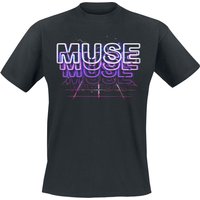 Muse T-Shirt - Lightning Babe - S bis XXL - für Männer - Größe XXL - schwarz  - Lizenziertes Merchandise! von Muse