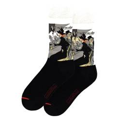 MuseARTa Unisex Divan Japonais Socken, Black-Multi, 40-46 von MuseARTa