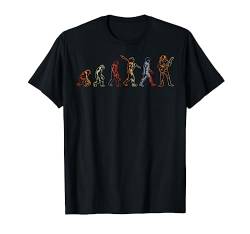 Akustik Gitarrist Geschenk Evolution Gitarre T-Shirt von Musik T-Shirts & Geschenkideen