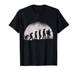 Evolution Bass Gitarre T-Shirt Bassist Geschenk Herren von Musik T-Shirts & Geschenkideen