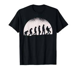 Gitarrist Gitarrenspieler Musiker Evolution Gitarre T-Shirt von Musik T-Shirts