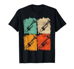 Retro Trompete T-Shirt von Musik Trompete T-Shirts
