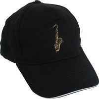 Musikboutique Baseball Cap Musik, Saxophon gestickt von Musikboutique