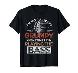 Bass Gitarre T-Shirt - Geschenk für Bassisten und Musiker von Musikinstrument Bass Gitarre Shirts