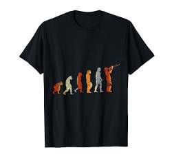 Posaunist Evolution Posaune T-Shirt von Musikinstrument Posaune T-Shirts