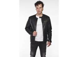 Lederjacke MUSTANG "31020248" Gr. 3XL, braun (vintage brown) Herren Jacken Übergangsjacken von Mustang