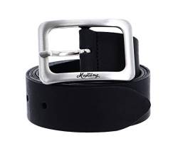 MUSTANG Woman´s Leather Belt 3.5 W75 Black von Mustang