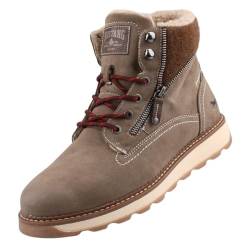 Mustang Herren Stiefel gefüttert Braun, Schuhgröße:EUR 47 von Mustang