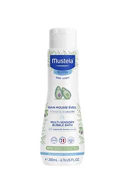 BEBE MULTI SENSORY BUBBLE BATH 200ML von Mustela