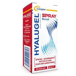 HYALUGEL Mundspray - Schwer zugängliche Läsionen - Aphten - Kleine Wunden - Entzündungszustände (Blutungen) - Hyaluronsäure - Minzzitrone Geschmack - Spray - 20 ml von Mustela