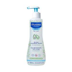 Mustela Baby Cleansing Water - No-Rinse Micellar Water - with Natural Avocado & Aloe Vera - for Baby's Face, Body & Diaper â€“ 10.14 fl. oz. (Pack of 1) von Mustela