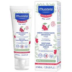 Mustela beruhigende Feuchtigkeitspflege für Kleinkinder mit sehr sensibler Haut 40ml 0% Parfum von Mustela