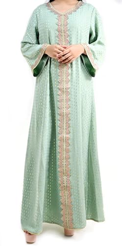 Musuly Grün Abaya für Frauen (L=38) von Musuly
