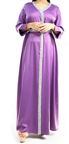 Musuly Lila Abaya für Frauen (S=34) von Musuly