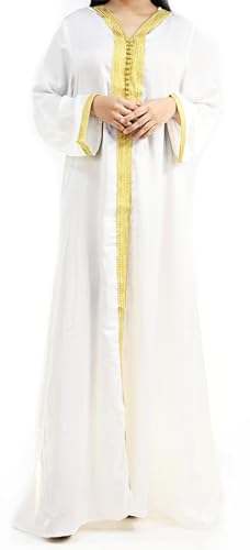 Musuly weiße Abaya für Frauen (M=36) von Musuly