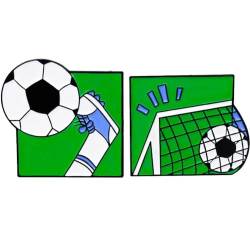 Fußball-club-brosche Für Männer, Die Fußballbälle Spielen, Emaille-anstecknadeln, Schießball, Win-score-abzeichen, Sportliche Sport-anstecknadel, Schmuck von Muteitt