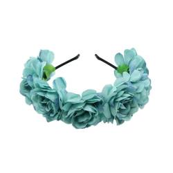 Braut-Stirnbänder mit Blumenmuster, Blumengirlanden, Haarkranz, Brautblume für Hochzeit, Blumenstirnbänder für Damen von Mxming