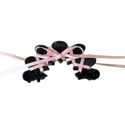 Modische Acryl-Haarspange mit Schleife, Acetat-Klauen-Accessoire für Damen und Mädchen, Acetat-Haarspangen, modische Haarnadel von Mxming