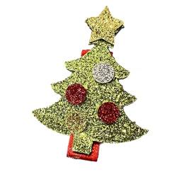 Niedliche Weihnachtsbaum-Haarnadeln, heiße Mädchen, Glitzer, Weihnachtsbaum-Haarspange, Festival-Haarspange für Damen, Pferdeschwanz, Haarspange für Damen, dünnes/dickes Haar, Haarspange für Damen, von Mxming