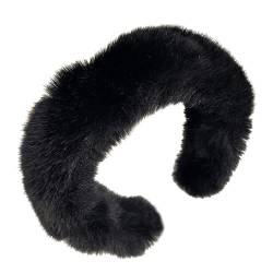 PlushHeadband Faux Stirnband Make Up Hautpflege Stirnband PlushHair Hoop PlushHairband Stirnband Zum Waschen Des Gesichts Stirnband von Mxming