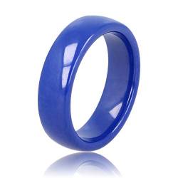 My Bendel - Keramikring kobaltblau 6mm- Keramikring für Frauen - Ring ist unzerbrechlich und verfärbt sich nicht - Bleibt glänzend und krazt nicht - mit Luxuriösen Geschenkverpackung von My Bendel
