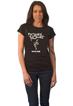 My Chemical Romance T Shirt The Schwarz Parade offiziell Damen Skinny Fit S von My Chemical Romance