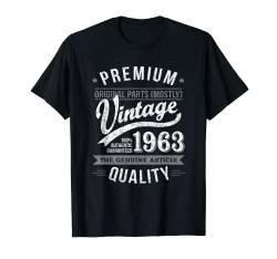 1963 Premium Vintage - Geschenk zum 60. Geburtstag Männer T-Shirt von My Generation Gifts