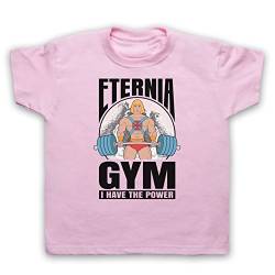 My Icon Art & Clothing He Eternia Gym I Have The Power Man Graphic Novel Cartoon Kinder T-Shirt, Hellrosa, 5-6 Jahren von My Icon Art & Clothing