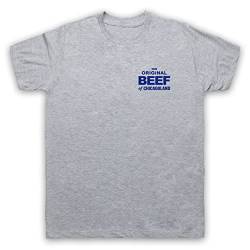 The Bear Original Beef of Chicagoland Staff Uniform Herren T-Shirt, Grau, XL von My Icon Art & Clothing