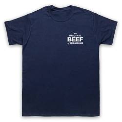 The Bear Original Beef of Chicagoland Staff Uniform Herren T-Shirt, Ultramarinblau, XL von My Icon Art & Clothing