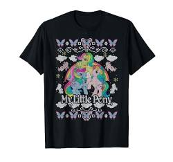 My Little Pony Christmas Rainbow Pony Vintage Ugly Sweater T-Shirt von My Little Pony