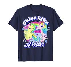 My Little Pony Group Shot Shine Like A Star Vintage Ponies T-Shirt von My Little Pony