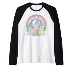 My Little Pony Group Windy, Sunlight, Skydancer Rainbow Logo Raglan von My Little Pony