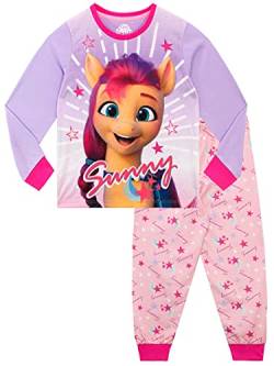 My Little Pony Mädchen Schlafanzug Sunny Starscout Violett 122 von My Little Pony