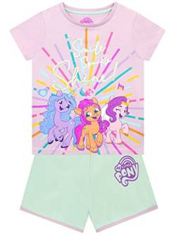 My Little Pony Mädchen T-Shirt und Shorts Set Mehrfarbig 110 von My Little Pony