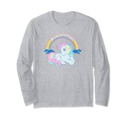 My Little Pony Moonstone Retro Rainbow & Classic Logo Langarmshirt von My Little Pony