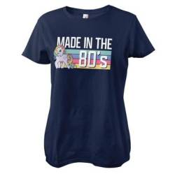 My Little Pony Offizielles Lizenzprodukt Made In The 80's Damen T-Shirt (Marineblau), Medium von My Little Pony