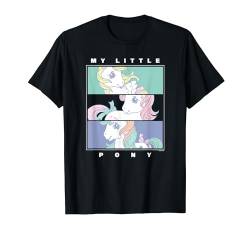 My Little Pony Retro Classic Rainbow Pony Split Panels T-Shirt von My Little Pony