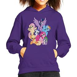 My Little Pony Squad Together Kid's Hooded Sweatshirt von My Little Pony